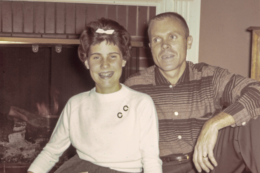 1964 — Mary and Dad