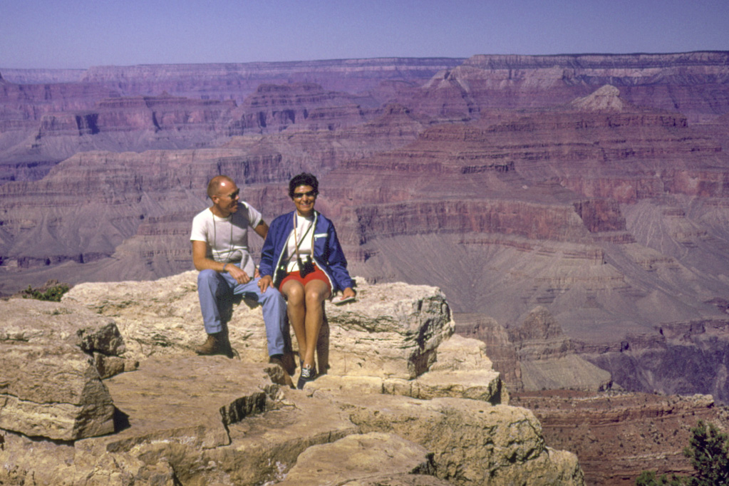 1967 — Dad and Mom at the Grand Canyon