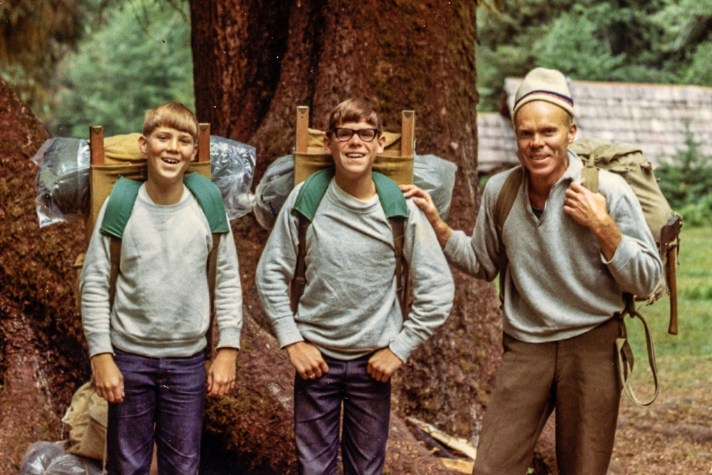 1969 — Pat, Mike and Dad