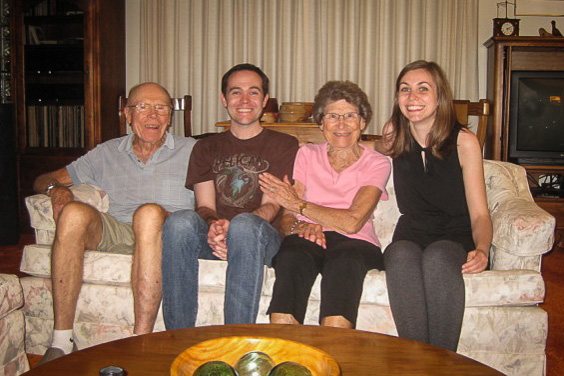 2013 — Dad, Joe, Mom and Katie