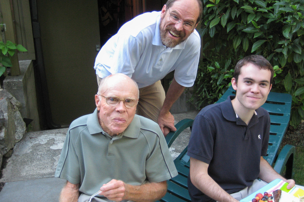 2007 — Dad, Mike, Joe