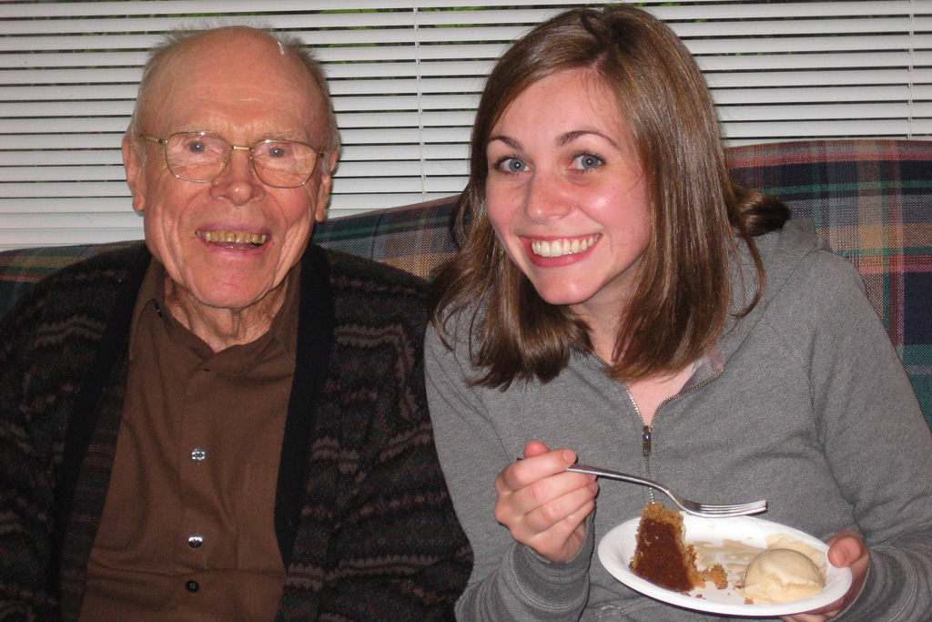 2012 — Dad and Katie