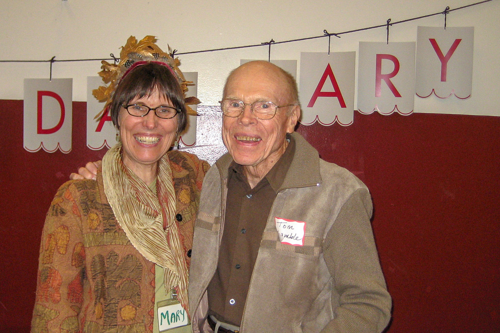 2009 — Mary and Dad at Mary's suprise 60th party.