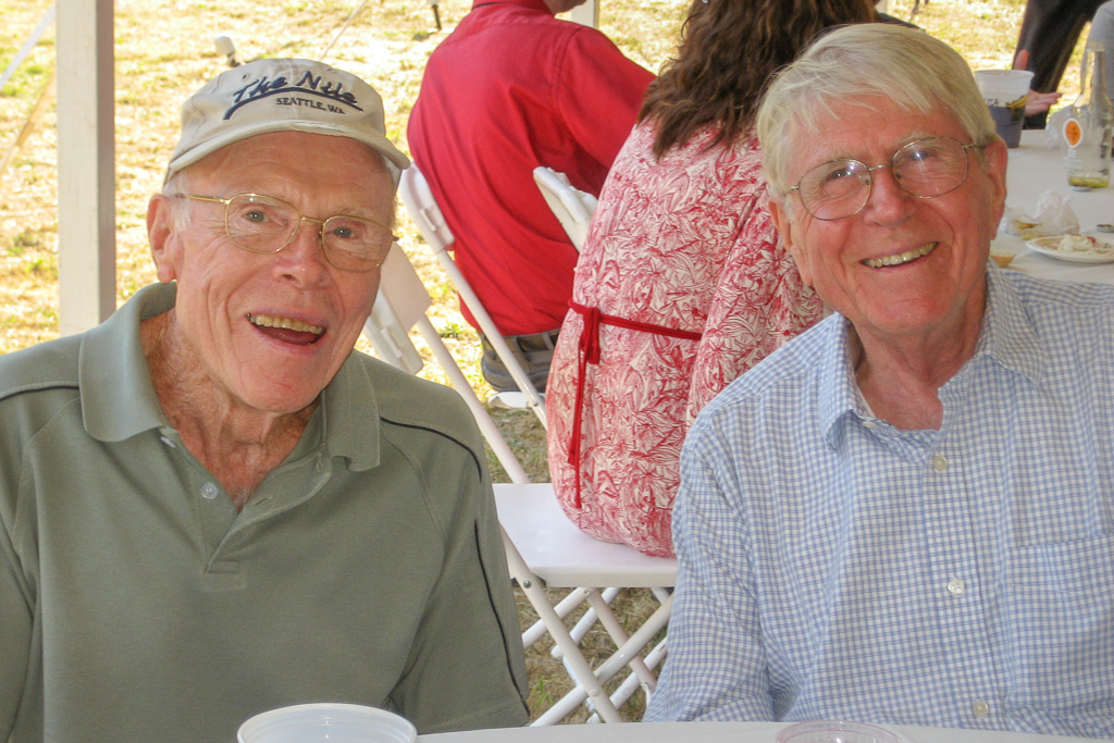 2010 — Dad and his brother Dick