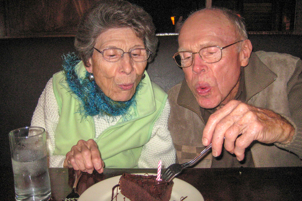 2010 — Mom and Dad celebrate their anniversary