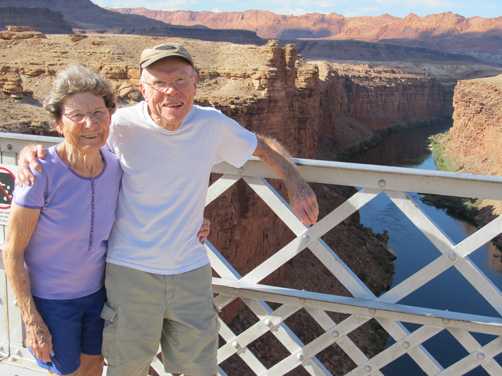 2013 — Mom and Dad in Arizona