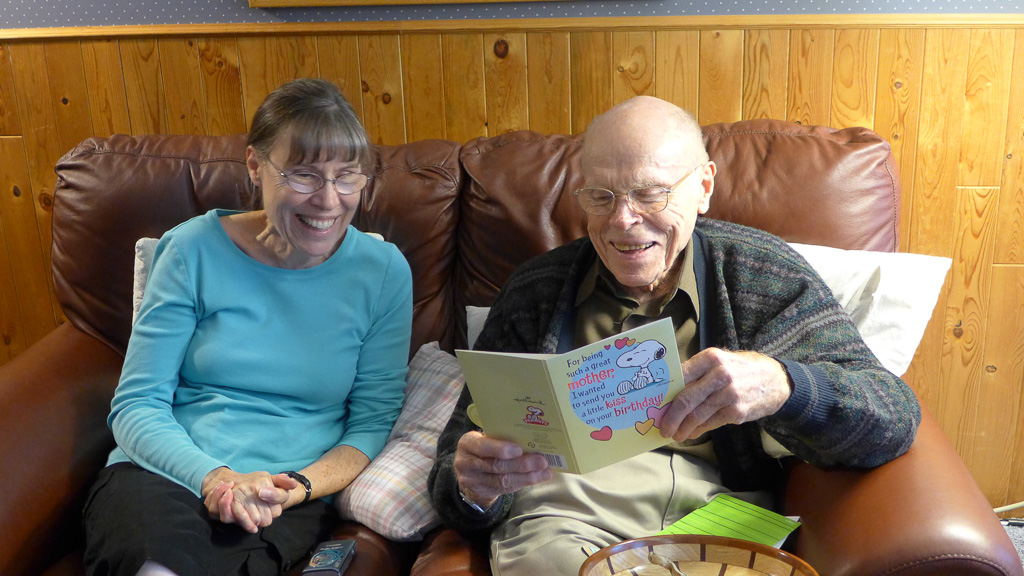 2013 — Esther and Dad