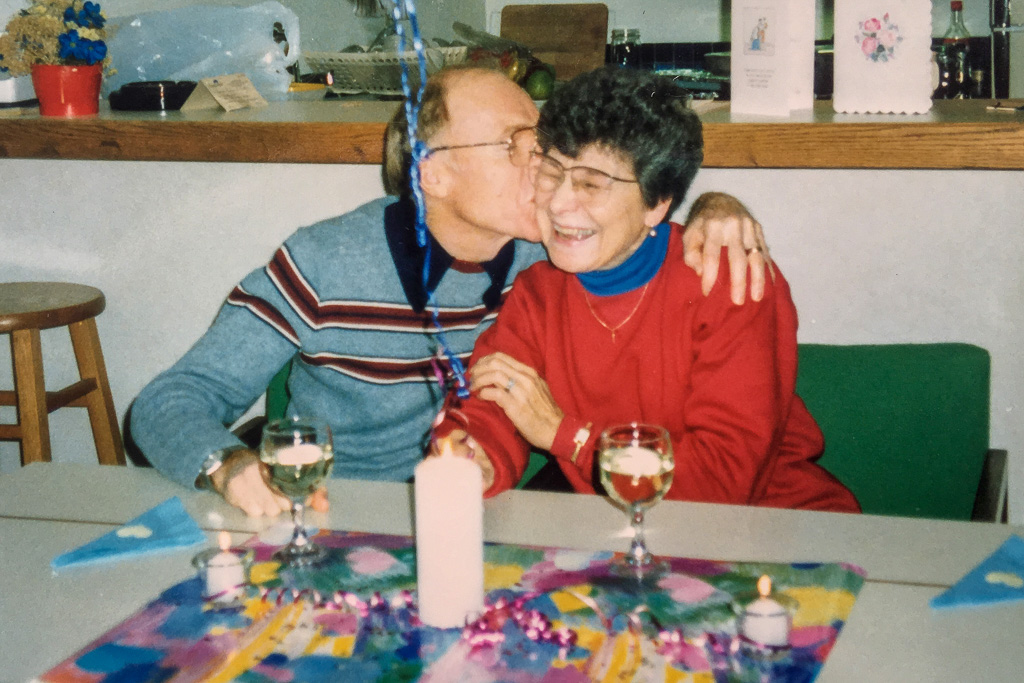 Dad and Mom at Wapato point, Lake Chelan